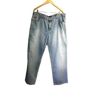 CALVIN KLEIN - LIGHT WASH STRAIGHT LEG MEN'S JEANS SIZE 40X30